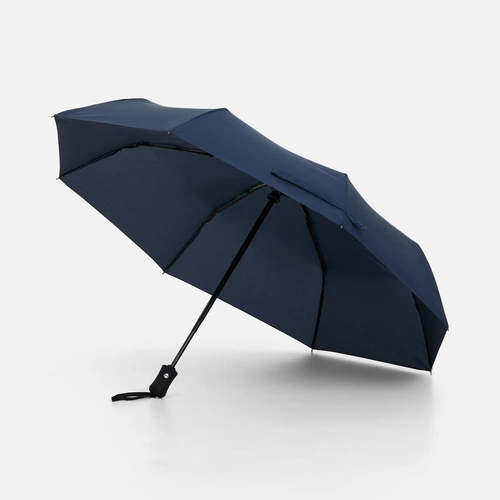 Зонт складной Monsoon, темно-синий
