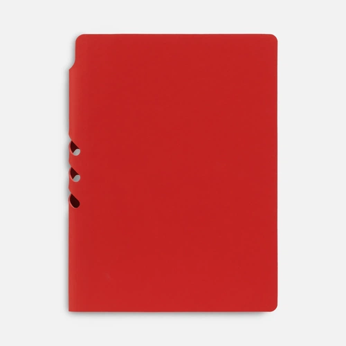 Ежедневник Flexpen Shall, недатированный, красный