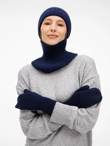 Варежки Catch Match, темно-синие