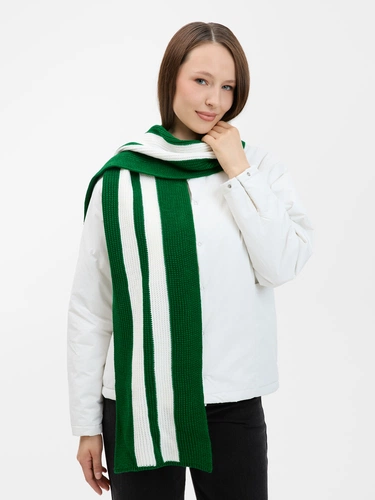 Шарф Winwear, темно-зеленый (глубокий зеленый)