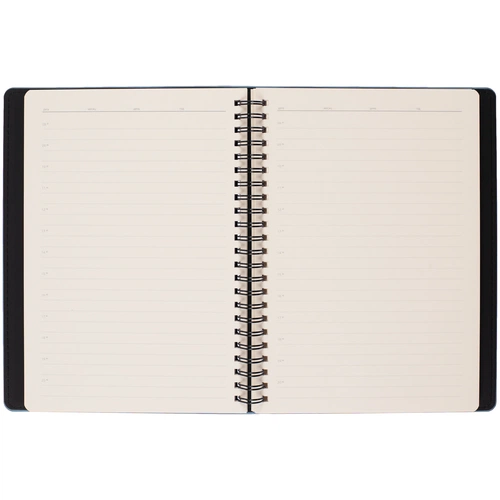 Ежедневник Spring Urban на заказ, недатированный, голубой