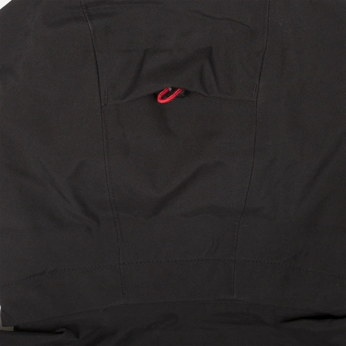 Куртка софтшелл мужская Patrol, черная с синим