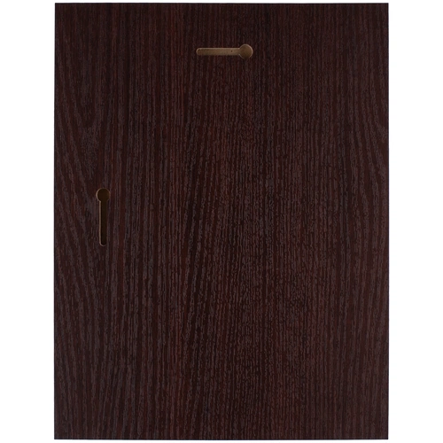 Плакетка Plaque, большая, вишня с серебристой пластиной