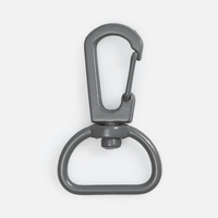 Застежка-карабин Snap Hook, M, серая