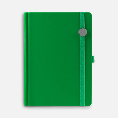 Ежедневник Favor Metal, недатированный, ярко-зеленый