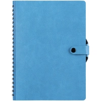 Ежедневник Strep Front на заказ, недатированный, голубой