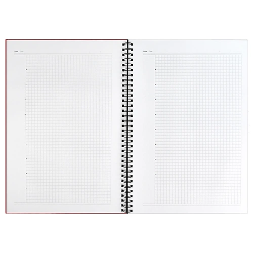 Ежедневник Notera Maxi, недатированный, красный