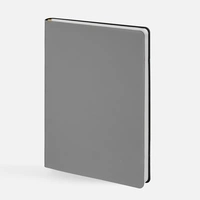 Ежедневник Flex Shall New, недатированный, темно-серый