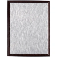 Плакетка Plaque, большая, вишня с серебристой пластиной