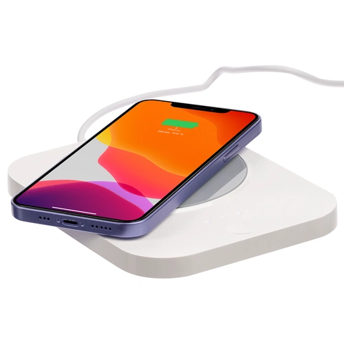 Кружка с подогревом и беспроводной зарядкой dualBase plus, белая