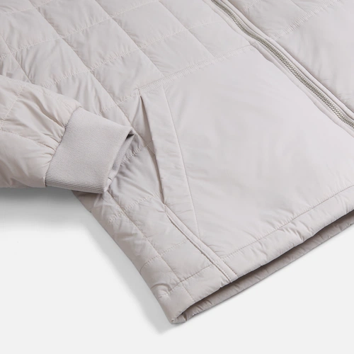 Куртка унисекс Warmbridge, светло-серая