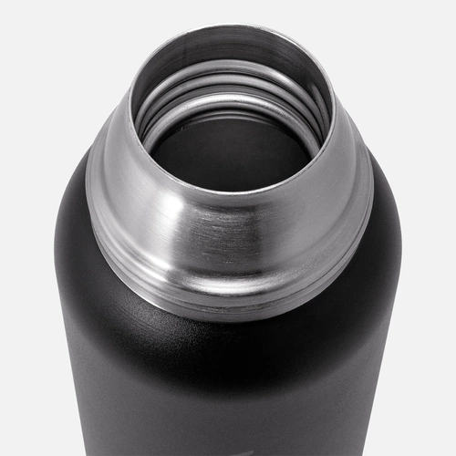 Термос Relaxika 1000 со стикерпаком, черный