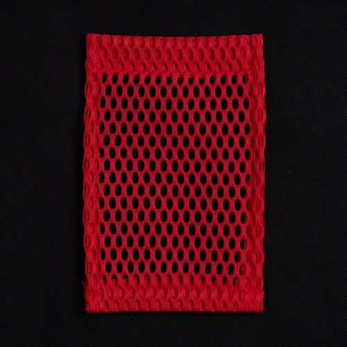 Карман из крупной сетки Pose, красный