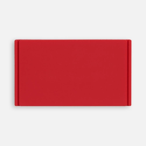 Лейбл из ПВХ Dzeta, M, красный