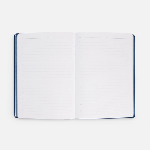 Ежедневник Flexpen Shall, недатированный, синий