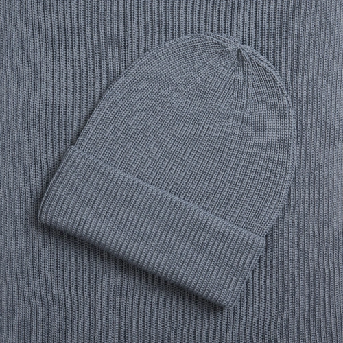 Шапка Nobilis Mono, серая (стальная)