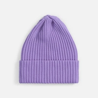 Шапка Yong, сиреневая