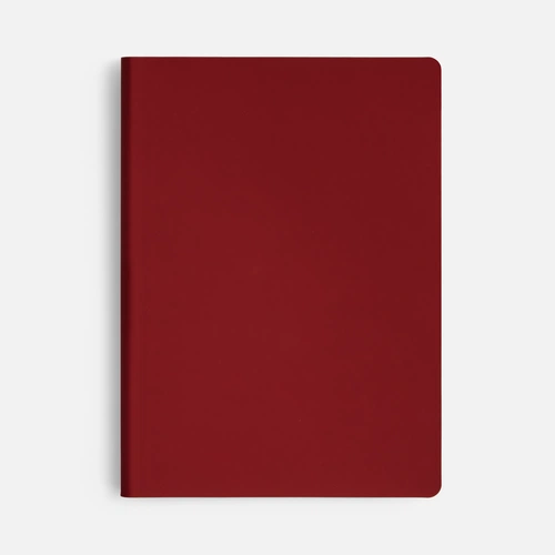 Ежедневник Flex Shall New, недатированный, красный