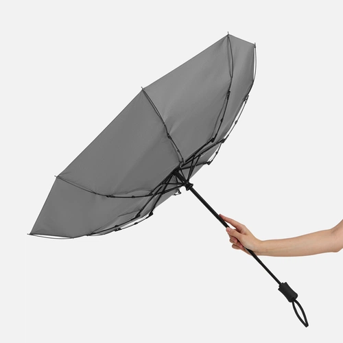 Зонт складной Monsoon, серый