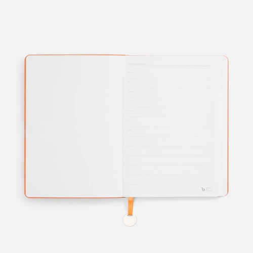 Ежедневник Lafite, недатированный, оранжевый