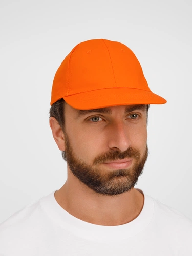 Бейсболка Apollo, оранжевая