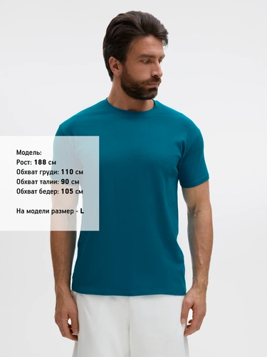 Футболка унисекс Regent 150, винтажный синий