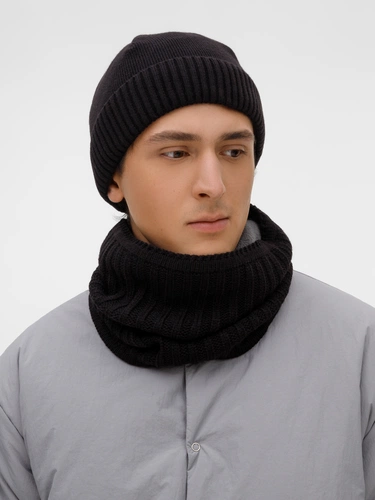 Шапка ComFleece, черная