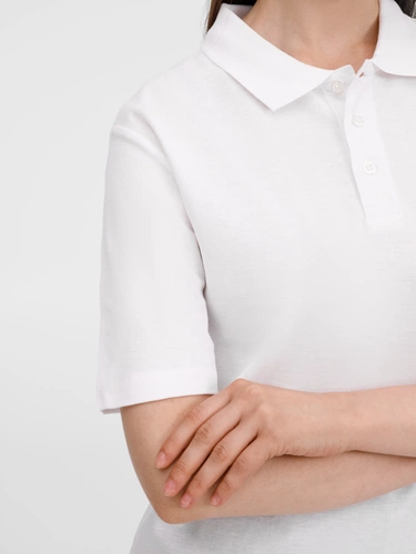 Рубашка поло унисекс Tervise, белая
