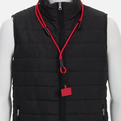 Кабель-ланьярд energyFlex Power Delivery 60 Вт, красный