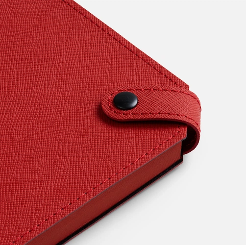 Ежедневник Espresso, недатированный, красный