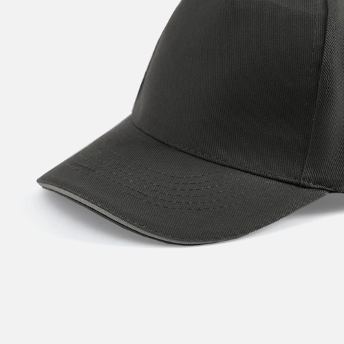 Бейсболка Long Beach, темно-серая со светло-серым