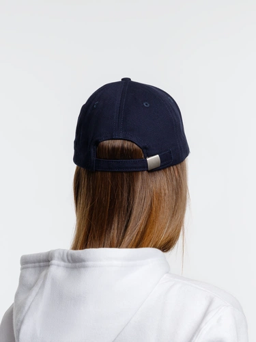 Бейсболка Spiker, темно-синяя с белым