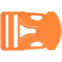 Застежка-пряжка односторонняя Triden, оранжевый неон