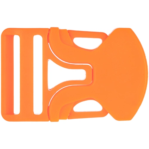 Застежка-пряжка односторонняя Triden, оранжевый неон