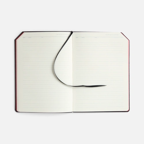 Ежедневник Espresso, недатированный, красный