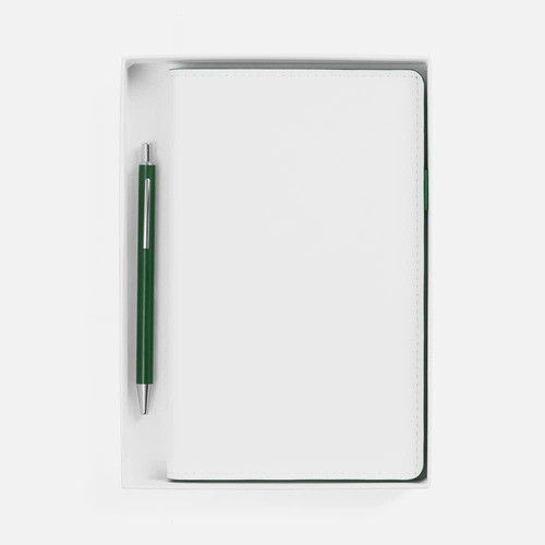 Набор White Shall, бело-зеленый