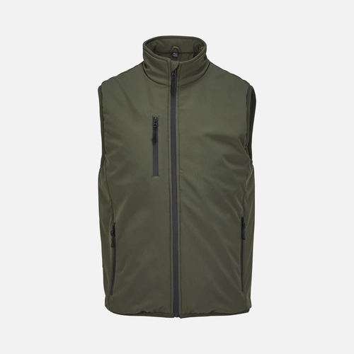 Жилет софтшелл унисекс Falcon BW, темный хаки