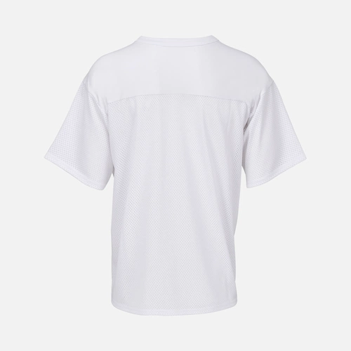 Футболка унисекс Nino с V-образным вырезом, белая