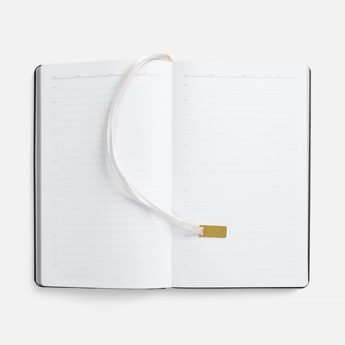 Ежедневник Petrus, недатированный, черный