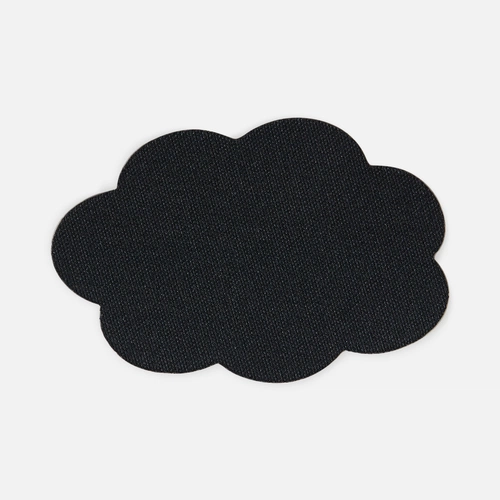 Наклейка тканевая Lunga Calum, L, черная