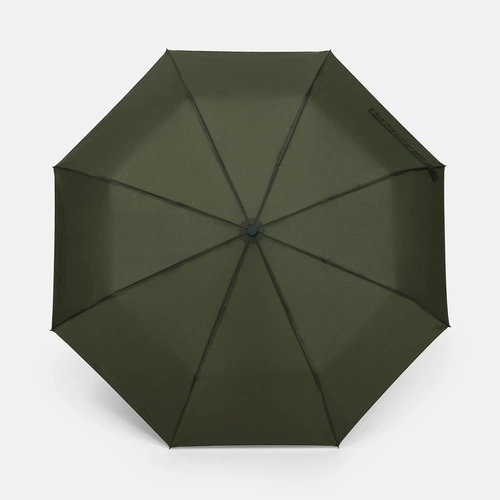 Зонт складной Cloudex, зеленый (хаки)