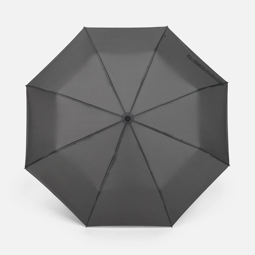 Зонт складной Smooth Move с плавным закрытием, серый