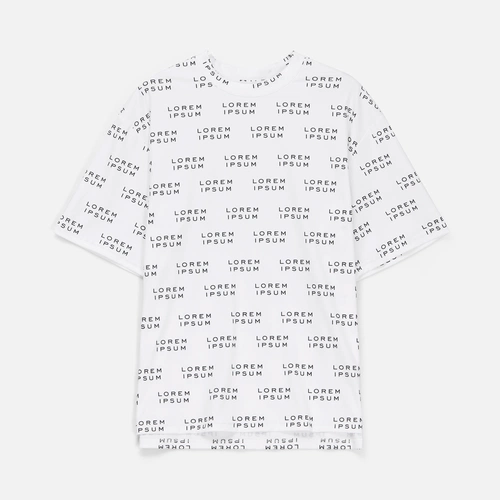 Футболка унисекс Senti с полной запечаткой, размер M/L