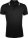 5851.36 - Рубашка поло мужская Pasadena Men 200 с контрастной отделкой, черная с белым