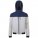 01645508 - Куртка унисекс Voltage, серый меланж с темно-синим