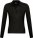 11317312 - Рубашка поло женская с длинным рукавом Podium 210 черная