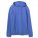 WU03W612 - Толстовка с капюшоном унисекс Hoodie, ярко-синий меланж