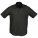 1837.30 - Рубашка мужская с коротким рукавом Brisbane, черная