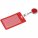 10987.50 - Чехол для пропуска с ретрактором Devon, красный