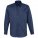 2506.47 - Рубашка мужская с длинным рукавом Bel Air, темно-синяя (кобальт)
